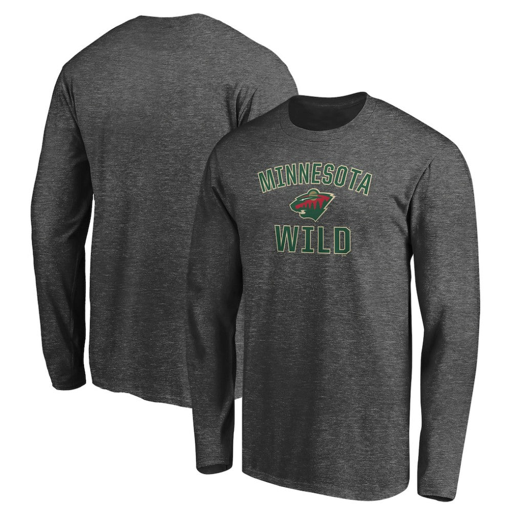 Minnesota Wild Victory Arch Long Sleeve T-Shirt - Charcoal - NHL 4282225