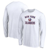New York Islanders Victory Arch Long Sleeve T-Shirt - White - NHL 4282486