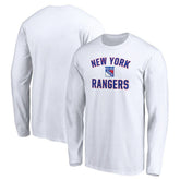 New York Rangers Victory Arch Long Sleeve T-Shirt - White - NHL 4282487