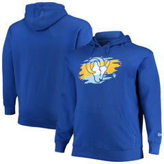 Los Angeles Rams New Era Big & Tall Primary Logo Pullover Hoodie Royal