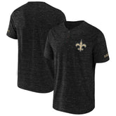 Fanatics New Orleans Saints NFL x Darius Rucker Collection Slub Henley T-Shirt Black