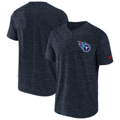 Fanatics Tennessee Titans NFL x Darius Rucker Collection Slub Henley T-Shirt Navy