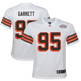 Nike Myles Garrett Cleveland Browns Youth Game Jersey White
