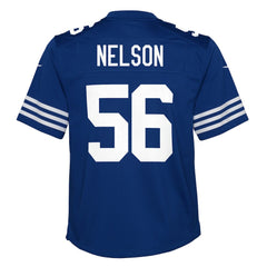 Nike Quenton Nelson Indianapolis Colts Youth Game Jersey Royal