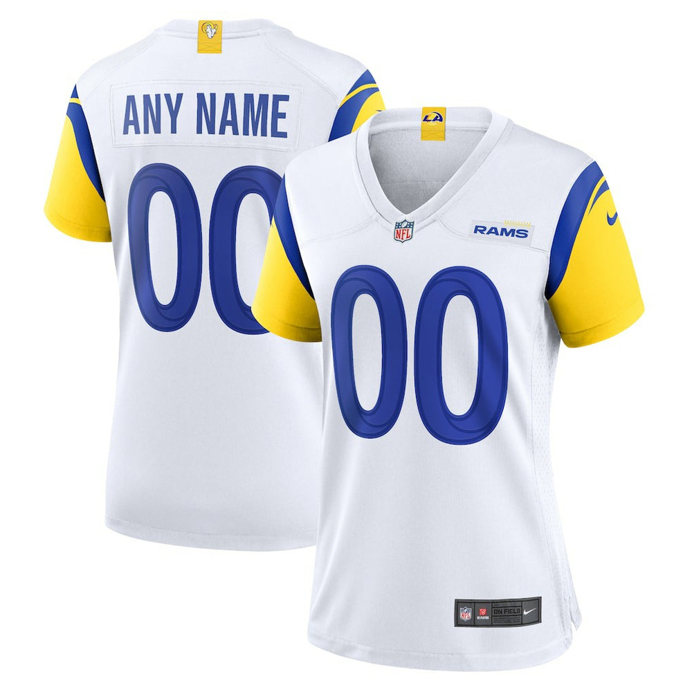 Nike Los Angeles Rams Women's Alternate Custom Jersey White