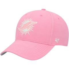 47 brand Miami Dolphins '47 Girls Youth Rose MVP Adjustable Hat Pink