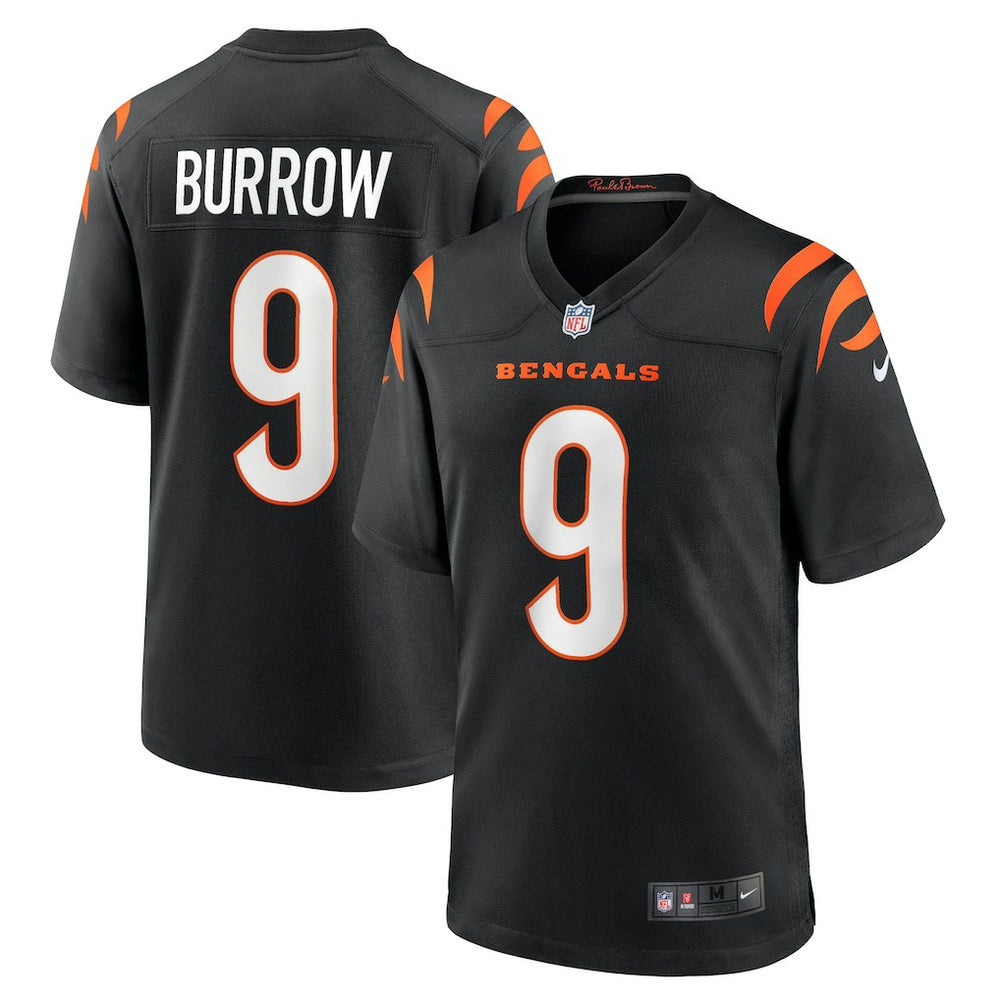 Nike Joe Burrow Cincinnati Bengals Player Game Jersey Black