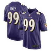Nike Odafe Oweh Baltimore Ravens Game Jersey Purple