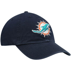 47 brand Miami Dolphins '47 Clean Up Alternate Adjustable Hat Navy