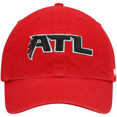 47 brand Atlanta Falcons '47 Clean Up Alternate Adjustable Hat Red