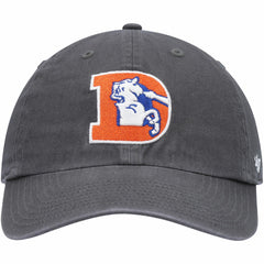 47 brand Denver Broncos '47 Clean Up Adjustable Hat Charcoal