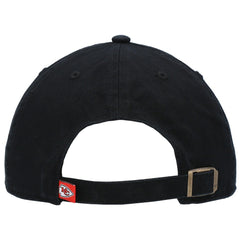 47 brand Kansas City Chiefs '47 Clean Up Script Adjustable Hat Black