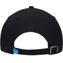 47 brand Detroit Lions '47 Clean Up Script Adjustable Hat Black