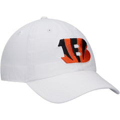 47 brand Cincinnati Bengals '47 Clean Up Adjustable Hat White