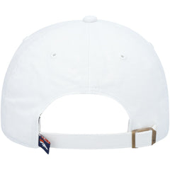 47 brand Denver Broncos '47 Clean Up Adjustable Hat White