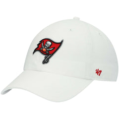 47 brand Tampa Bay Buccaneers '47 Clean Up Adjustable Hat White