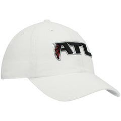 47 brand Atlanta Falcons '47 Clean Up Adjustable Hat White