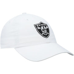 47 brand Las Vegas Raiders '47 Clean Up Adjustable Hat White
