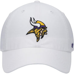47 brand Minnesota Vikings '47 Logo Clean Up Adjustable Hat White