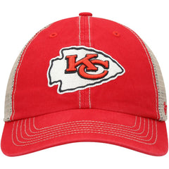 47 brand Kansas City Chiefs '47 Trawler Trucker Clean Up Snapback Hat Red/Natural