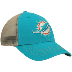 47 brand Miami Dolphins '47 Trawler Trucker Clean Up Snapback Hat Aqua/Natural