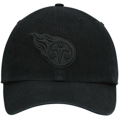 47 brand Tennessee Titans '47 Team Tonal Clean Up Adjustable Hat Black