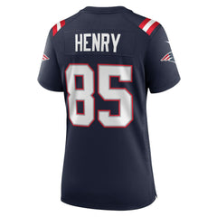Nike Hunter Henry New England Patriots Women's Game Jersey Navy