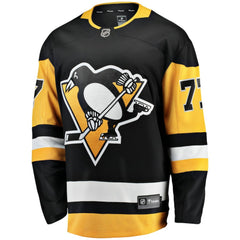 Jeff Carter Pittsburgh Penguins Fanatics Home Breakaway Replica Jersey - Black - NHL 4325956