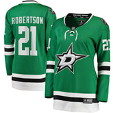Jason Robertson Dallas Stars Fanatics Women's Home Breakaway Jersey - Kelly Green - NHL 4325974