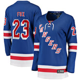 Adam Fox New York Rangers Fanatics Women's Home Breakaway Jersey - Blue - NHL 4325988