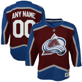 Colorado Avalanche Youth Home Custom Replica Jersey - Burgundy - NHL 4328538