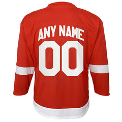 Detroit Red Wings Youth Home Replica Custom Jersey - Red - NHL 4328540