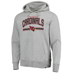 47 brand Arizona Cardinals '47 Foundation Pullover Hoodie Gray