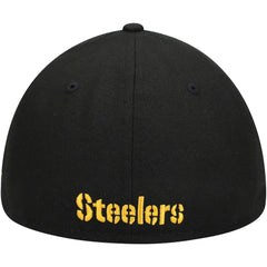 Pittsburgh Steelers New Era Omaha Low Profile 59FIFTY Fitted Hat Black
