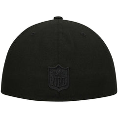 Tennessee Titans New Era Black on Black Low Profile 59FIFTY II Fitted Hat Black