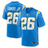 Nike Asante Samuel Jr. Los Angeles Chargers Game Player Jersey Powder Blue