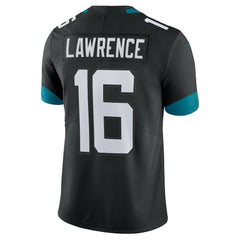 Nike Trevor Lawrence Jacksonville Jaguars Alternate Vapor Limited Jersey Black