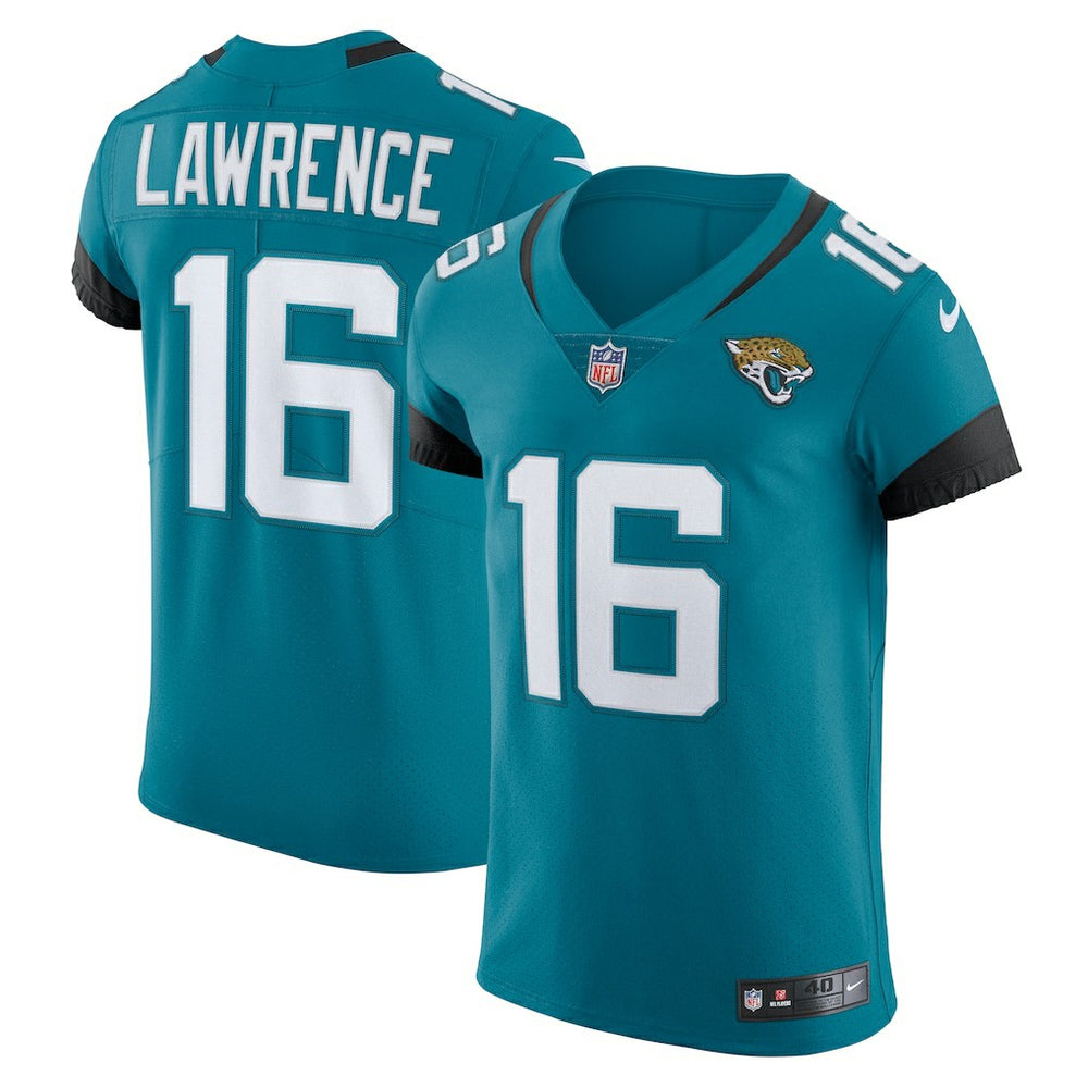Nike Trevor Lawrence Jacksonville Jaguars Vapor Elite Jersey Teal