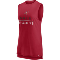 Fanatics Tampa Bay Buccaneers Women's True Contender Tank Top Red
