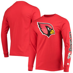 Arizona Cardinals Starter Halftime Long Sleeve T-Shirt Cardinal