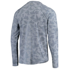 Houston Texans MSX by Michael Strahan Camo Performance Long Sleeve T-Shirt Navy