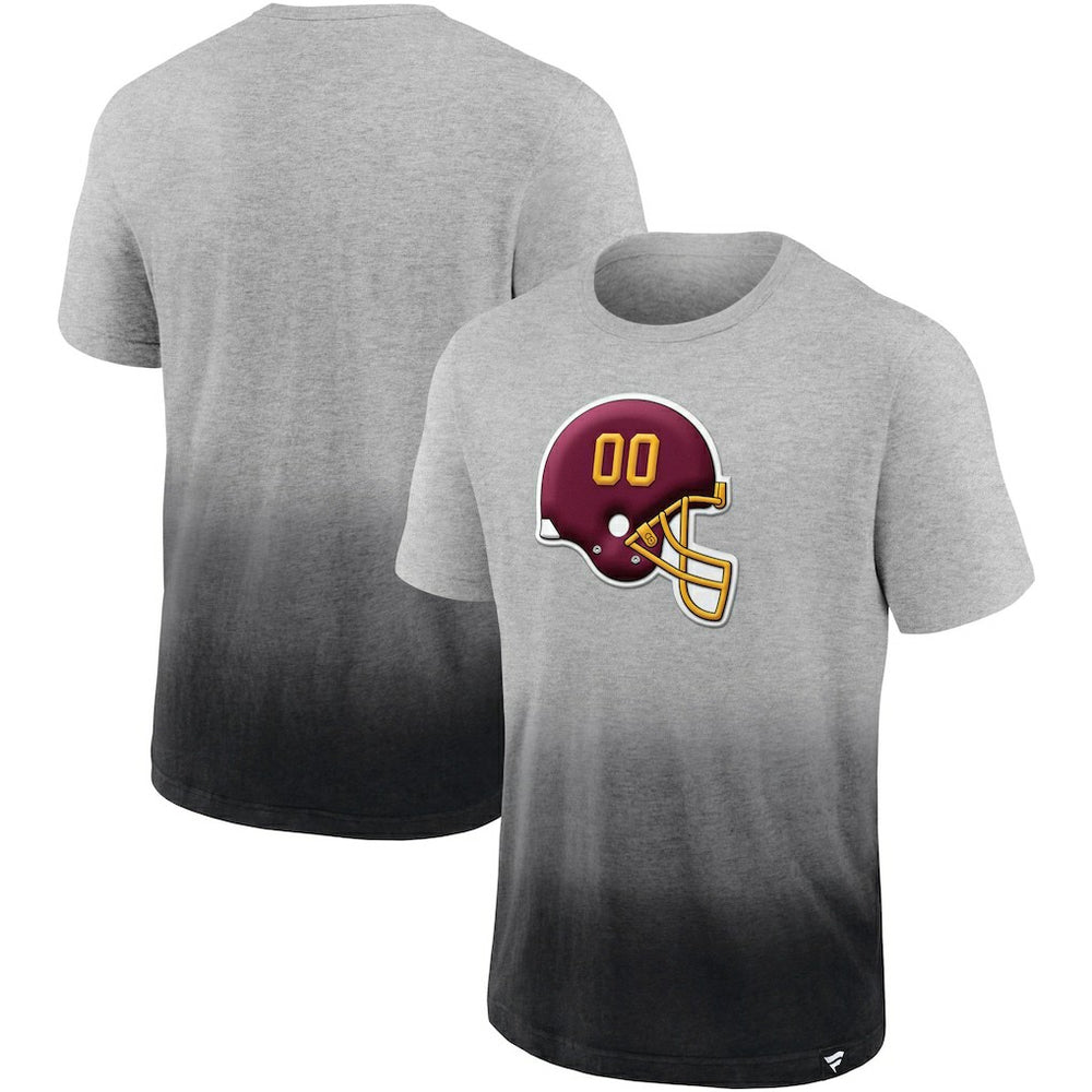 Fanatics Washington Football Team Team Ombre T-Shirt Heathered Gray/Black
