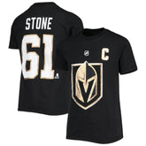 Mark Stone Vegas Golden Knights Youth Player Name & Number T-Shirt - Black - NHL 4357686