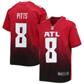 Nike Kyle Pitts Sr. Atlanta Falcons Youth Game Jersey Red