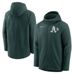 Athletics Nike Authentic Collection Performance Raglan Full-Zip Hoodie - Green - Nike Sale