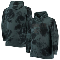 Brooklyn Nets Big & Tall Wordmark Cloud Dye Pullover Hoodie Black | Fanatics discount