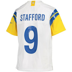 Nike Matthew Stafford Los Angeles Rams Youth Game Jersey White