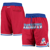 Mitchell & Ness New England Patriots Just Don Gold Rush Shorts Red