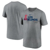 Los Angeles Angels Nike Local Rep Legend Performance T-Shirt - Heathered Charcoal - Nike Lifestyle