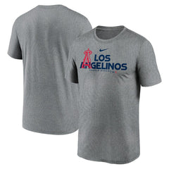 Los Angeles Angels Nike Local Rep Legend Performance T-Shirt - Heathered Charcoal - Nike Lifestyle
